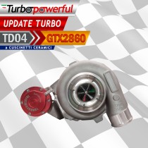 Update Turbo da TD04 a GTX2860 a cuscinetti - nuovo progetto fino a 3xx cv