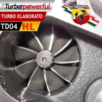 Elaborazione Turbo Abarth TD04HL
