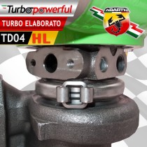 Elaborazione Turbo Abarth TD04HL