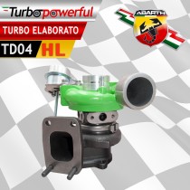 Elaborazione Turbo Abarth TD04HL
