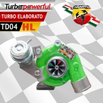 Elaborazione Turbo Abarth TD04HL