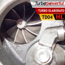 Elaborazione Turbo Abarth TD04HL Orange fino a 340cv