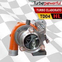Elaborazione Turbo Abarth TD04HL Orange fino a 340cv