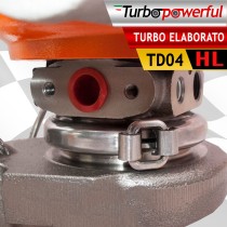 Elaborazione Turbo Abarth TD04HL Orange fino a 340cv