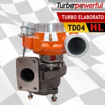 Elaborazione Turbo Abarth TD04HL Orange fino a 340cv