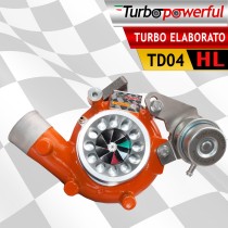 Elaborazione Turbo Abarth TD04HL Orange fino a 340cv