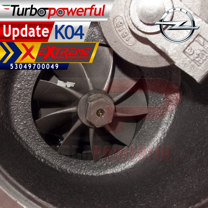 Update K04 X Extreme fino a 350cv 53049700049 Opel