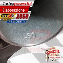 Elaborazione Turbo GTX 2860 Gen 2 a cuscinetti - fino a 450cv