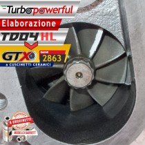 Elaborazione Turbo da TD04HL a GTX2863 a cuscinetti - fino a 3XXcv