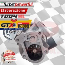 Elaborazione Turbo da TD04HL a GTX2863 a cuscinetti - fino a 3XXcv