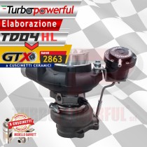 Elaborazione Turbo da TD04HL a GTX2863 a cuscinetti - fino a 3XXcv