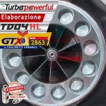 Elaborazione Turbo da TD04HL a GTX2863 a cuscinetti - fino a 3XXcv