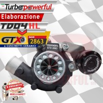 Elaborazione Turbo da TD04HL a GTX2863 a cuscinetti - fino a 3XXcv