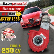 Turbo upgrade da GT1549 a GTB1856 a cuscinetti - fino a 250cv Alfa Romeo