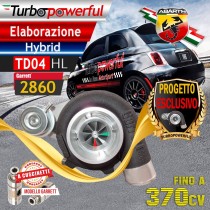Elaborazione Hybrid TD04HL / 2860 Abarth fino a 270cv