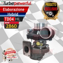 Elaborazione Hybrid TD04HL / 2860 Abarth fino a 270cv