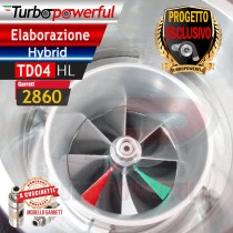 Elaborazione Hybrid TD04HL / 2860 Abarth fino a 270cv