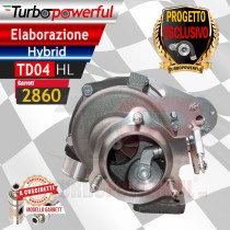 Elaborazione Hybrid TD04HL / 2860 Abarth fino a 270cv