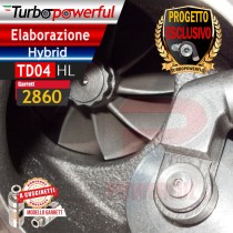 Elaborazione Hybrid TD04HL / 2860 Abarth fino a 270cv