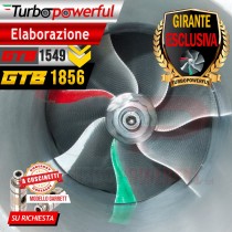 Turbo upgrade da GTB1549 a GTB1856 girante esclusiva fino a 250cv Alfa Romeo