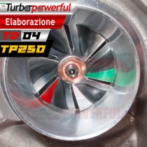 Elaborazione TD04 Abarth fino a 250cv TP250