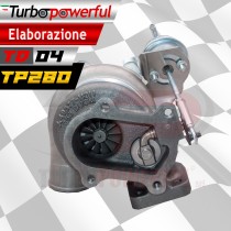 Elaborazione TD04 Abarth fino a 280cv TP280