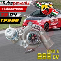 Elaborazione TD04 Abarth fino a 288cv TP288