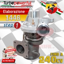 Elaborazione 1446 Abarth step 1 fino a 240cv