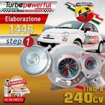 Elaborazione 1446 Abarth step 1 fino a 240cv