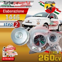 Elaborazione 1446 Abarth step 2 fino a 260cv