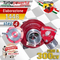 Elaborazione 1446 Abarth step 4 a cuscinetti fino a 300cv