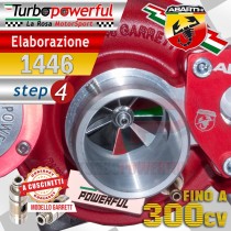 Elaborazione 1446 Abarth step 4 a cuscinetti fino a 300cv