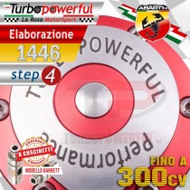 Elaborazione 1446 Abarth step 4 a cuscinetti fino a 300cv