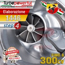 Elaborazione 1446 Abarth step 4 a cuscinetti fino a 300cv