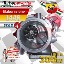 Elaborazione 1446 Abarth step 4 a cuscinetti fino a 300cv