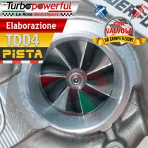 ELABORAZIONE TD04 ABARTH FINO A 280CV TP280 PISTA