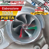 ELABORAZIONE TD04 ABARTH FINO A 280CV TP280 PISTA