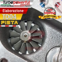 ELABORAZIONE TD04 ABARTH FINO A 280CV TP280 PISTA