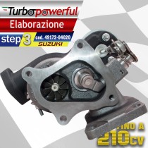 Turbo maggiorato Suzuki - step 3 - fino a 210cv cod.49172-04020