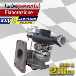 Turbo maggiorato Suzuki - step 3 - fino a 210cv cod.49172-04020