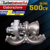 Elaborazione Turbo Audi TT - A3 - RS3 StEp 1 - oltre 500cv cod. 18559700001