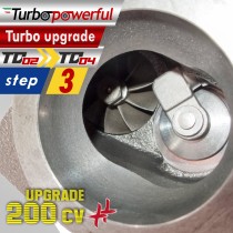Upgrade Turbo step 3 - Smart Fortwo - da TD02 a TD04 - 200cv++  49173-02010