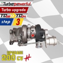 Upgrade Turbo step 3 - Smart Fortwo - da TD02 a TD04 - 200cv++  49173-02010