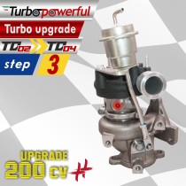 Upgrade Turbo step 3 - Smart Fortwo - da TD02 a TD04 - 200cv++  49173-02010