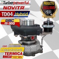 Elaborazione Hybrid TD04 GBC 20-300 - Abarth - Progetto Esclusivo
