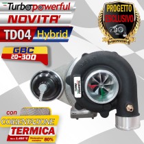 Elaborazione Hybrid TD04 GBC 20-300 - Abarth - Progetto Esclusivo
