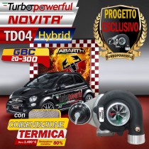 Elaborazione Hybrid TD04 GBC 20-300 - Abarth - Progetto Esclusivo