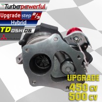 Upgrade turbo STEP 2/3 Mitsubishi TD05H/06 49378-01642 450/500cv