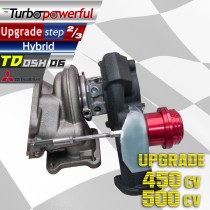Upgrade turbo STEP 2/3 Mitsubishi TD05H/06 49378-01642 450/500cv