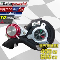 Upgrade turbo STEP 2/3 Mitsubishi TD05H/06 49378-01642 450/500cv